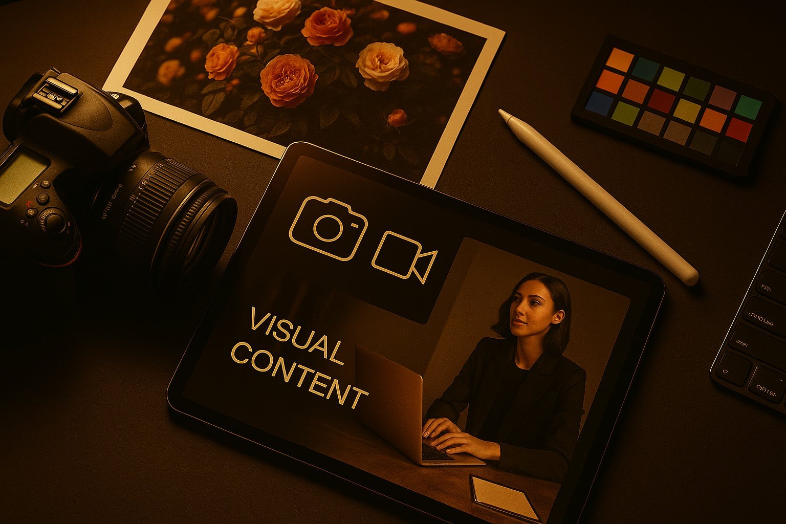 Visual content hero crop